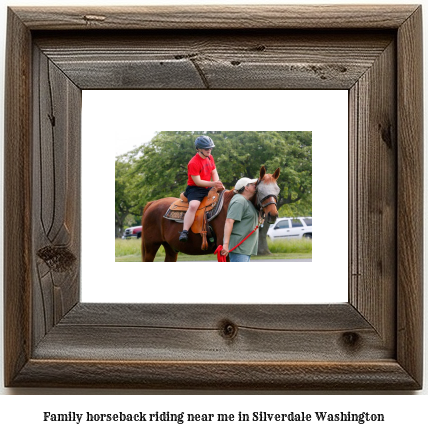 family horseback riding near me in Silverdale, Washington